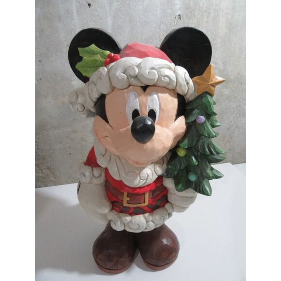 Jim Shore Enesco DIsney Traditions Old St Mick 17" Large Mickey Mouse NEW - Picture 3 of 9